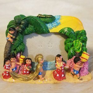 Chiefly Resin Colorful Hawaii Table Picture Frame
